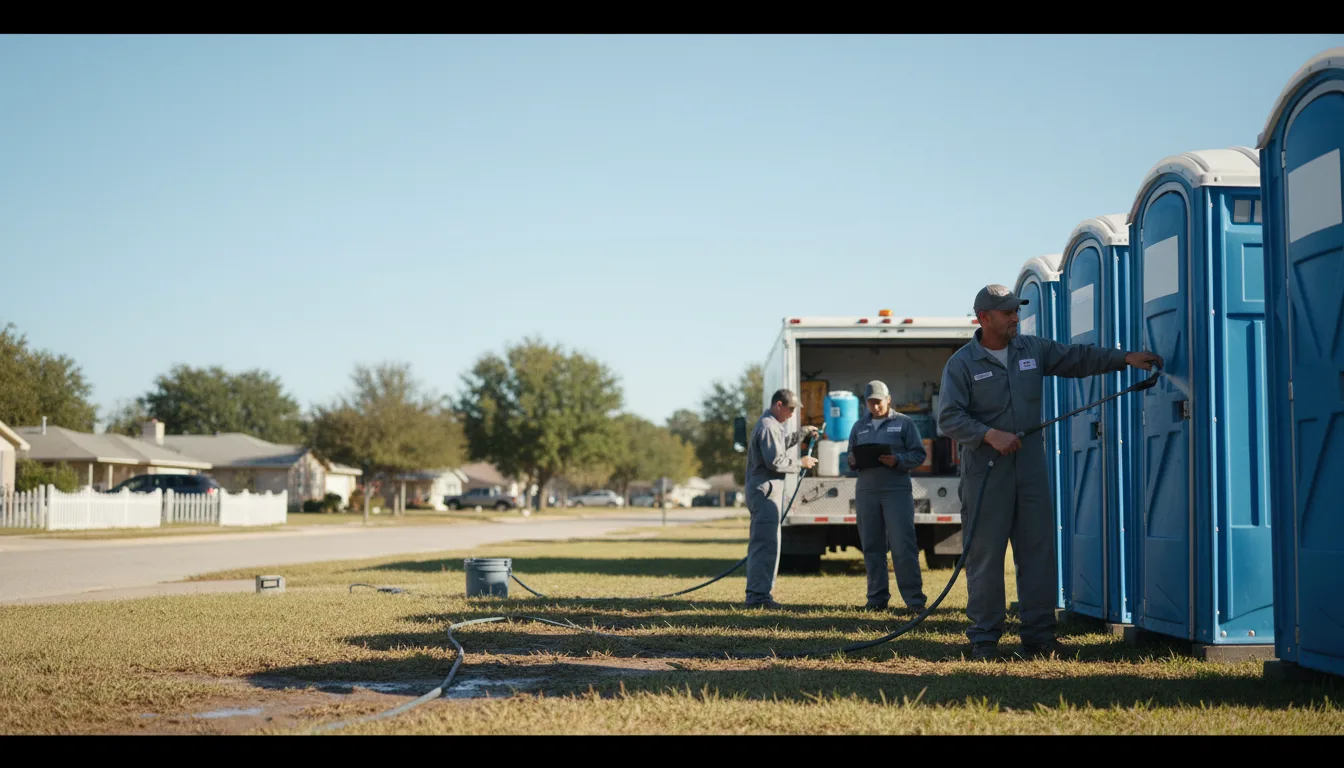 Long-Term Portable Toilet Rental in Cushing, MN near me